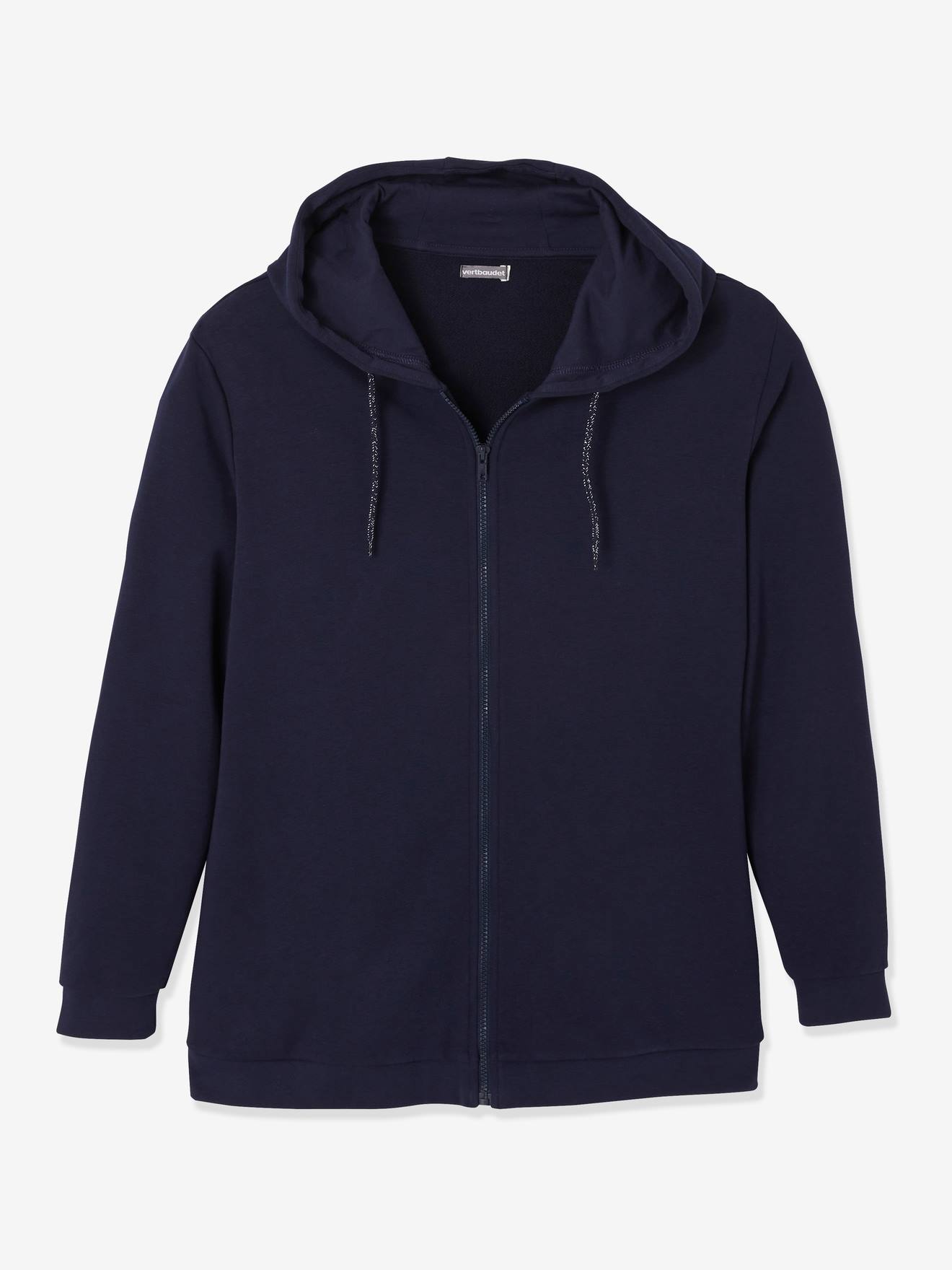 Moletom azul escuro liso para gestantes e pós-parto