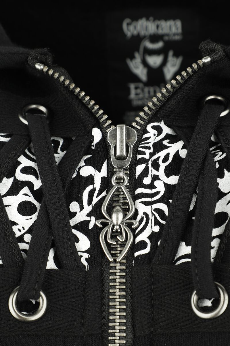 Gothicana X Emily the Strange | Gothicana by EMP Sweat-shirt à capuche