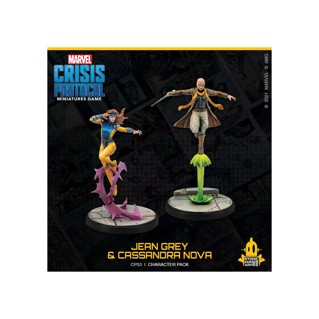 Marvel Crisis Protocol - Jean Gray & Cassandra Nova