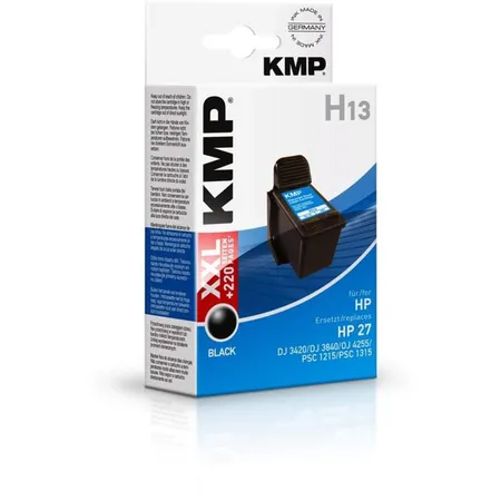 KMP Tinte H13, Farbe: black pigmented, Inhalt: 19 ml