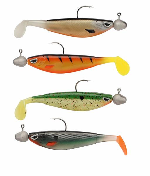 Berkley Sick Flanker Pre-Rigged Bismuth Shad 10cm (4 pcs)