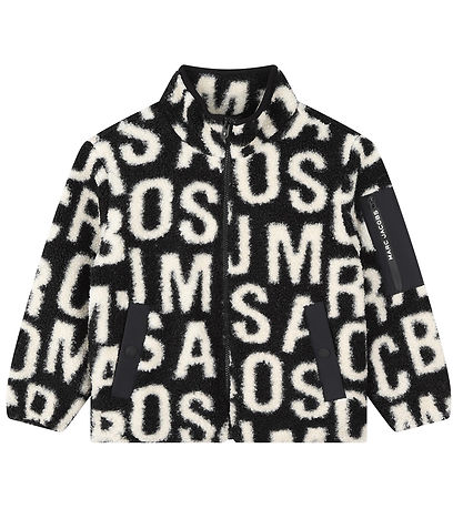 Little Marc Jacobs Fleecejacke - Schwarz/Weiß