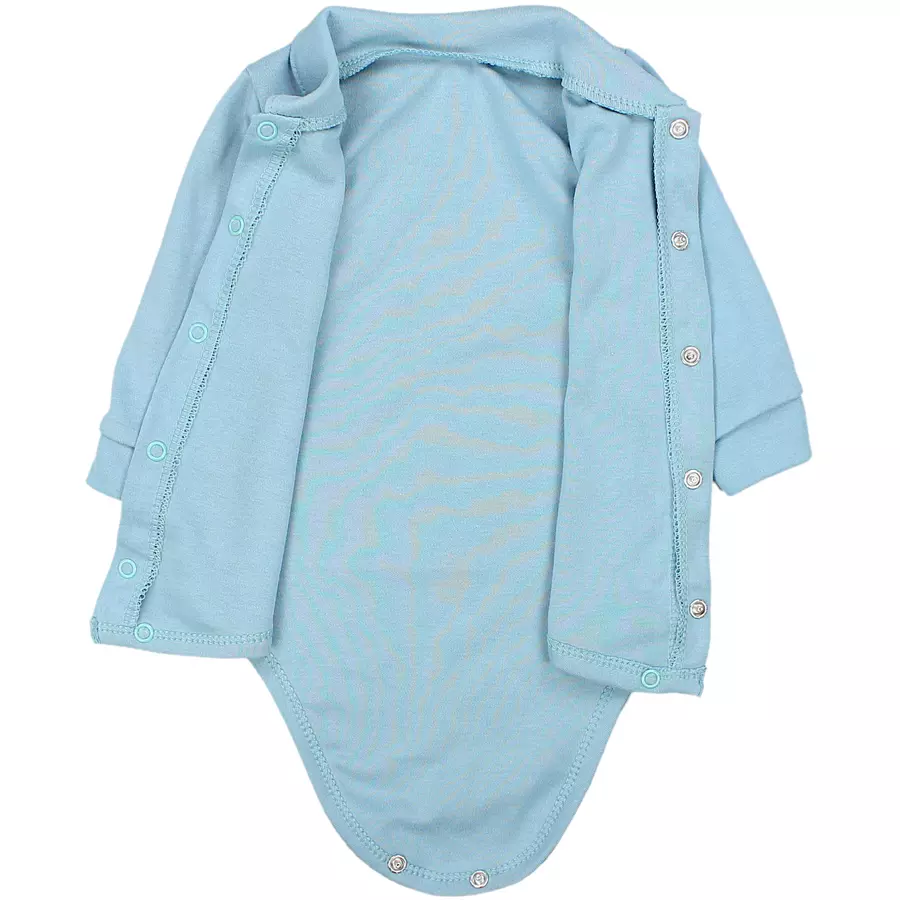 TupTam Baby Jungen Langarm Kurzarm Body mit Kragen mint