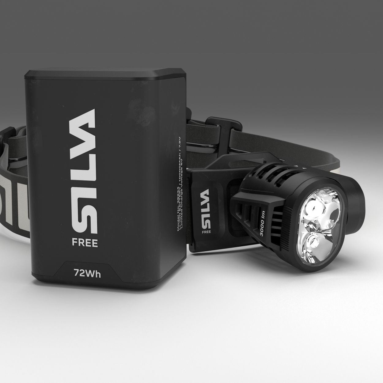 Silva Free 3000 L Silva Free gir deg mer lys i en mindre og mer allsidig hodelykt - 3000lumen