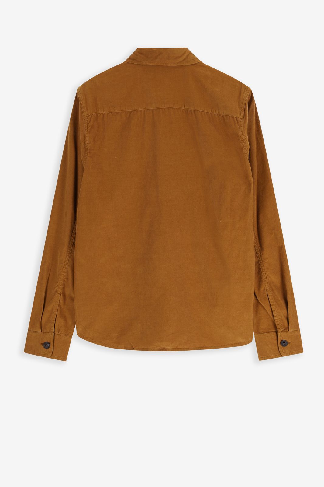 Bruin corduroy overhemd