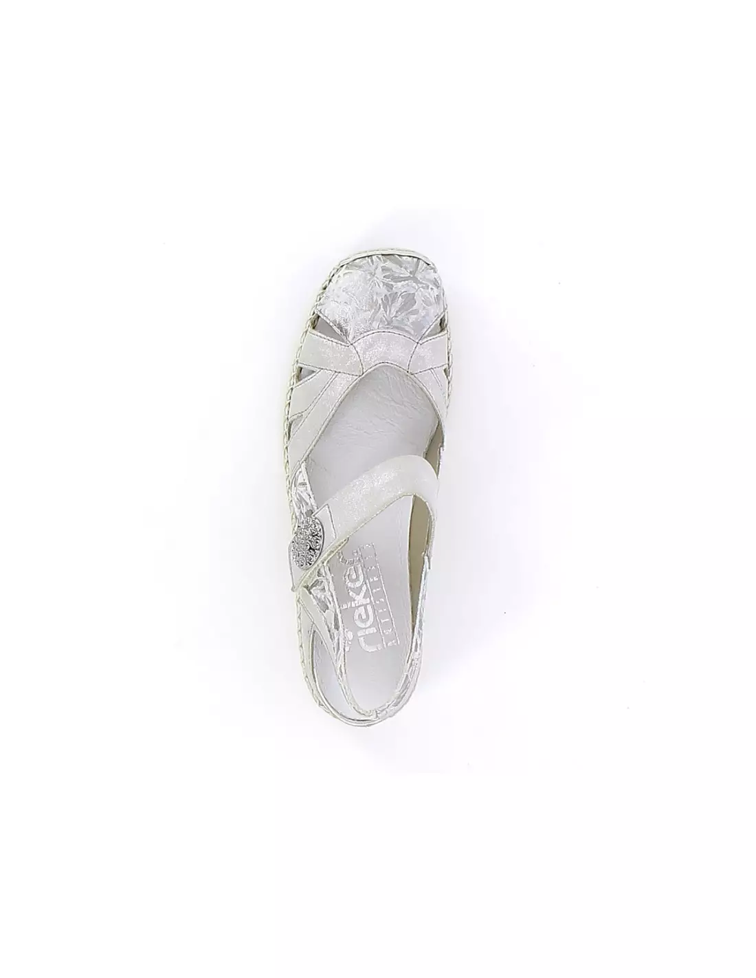 RIEKER RISSIFEU 413V2 90 - Sandales & nu-pieds Beige