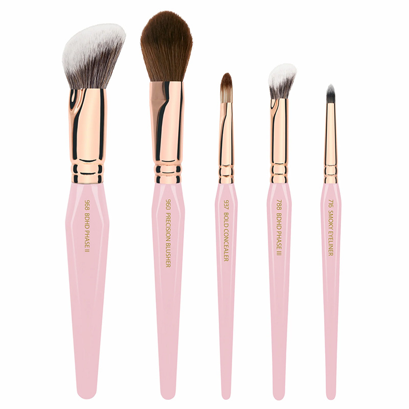 BDellium - Pink Golden Triangle - Face & Eyes, 5er Set
