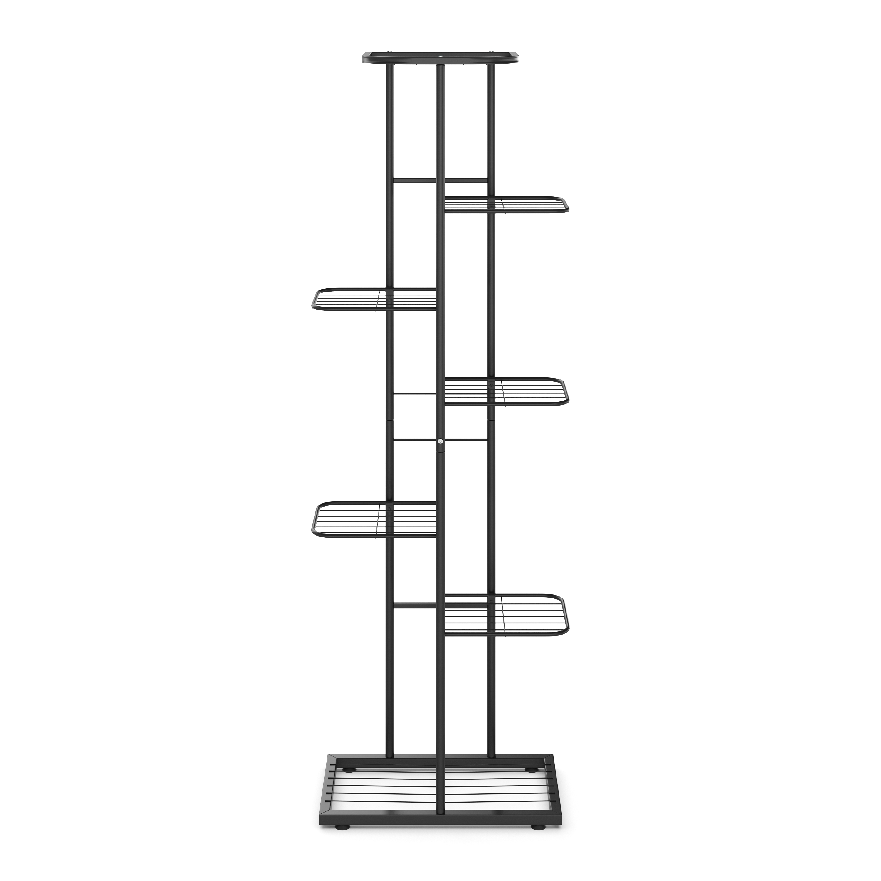 Pflanzenständer 126 x 43 x 22 cm schwarz