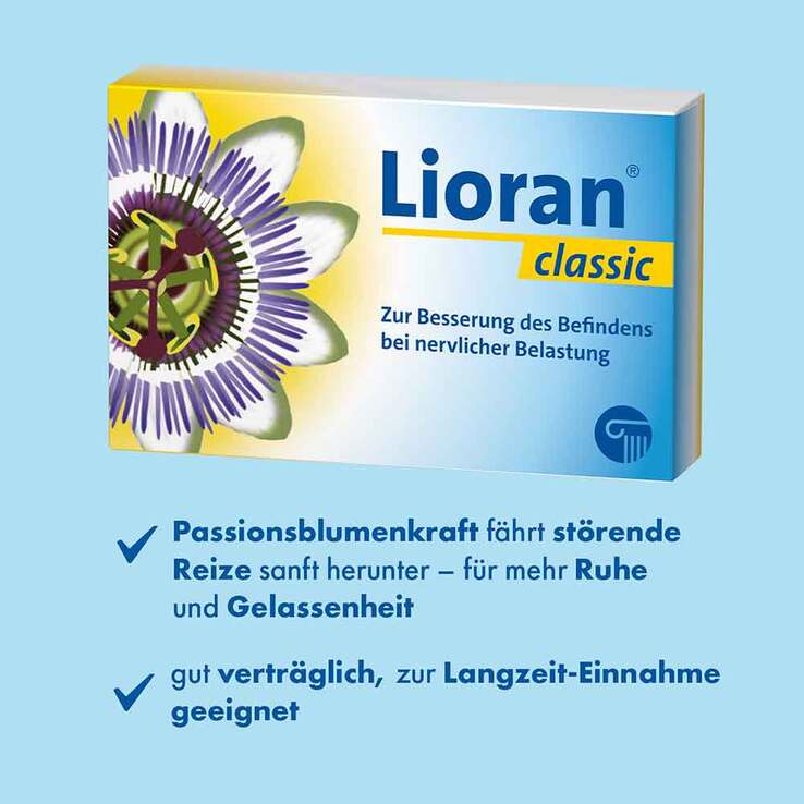Lioran classic 260 mg Hartkapseln, 20 St