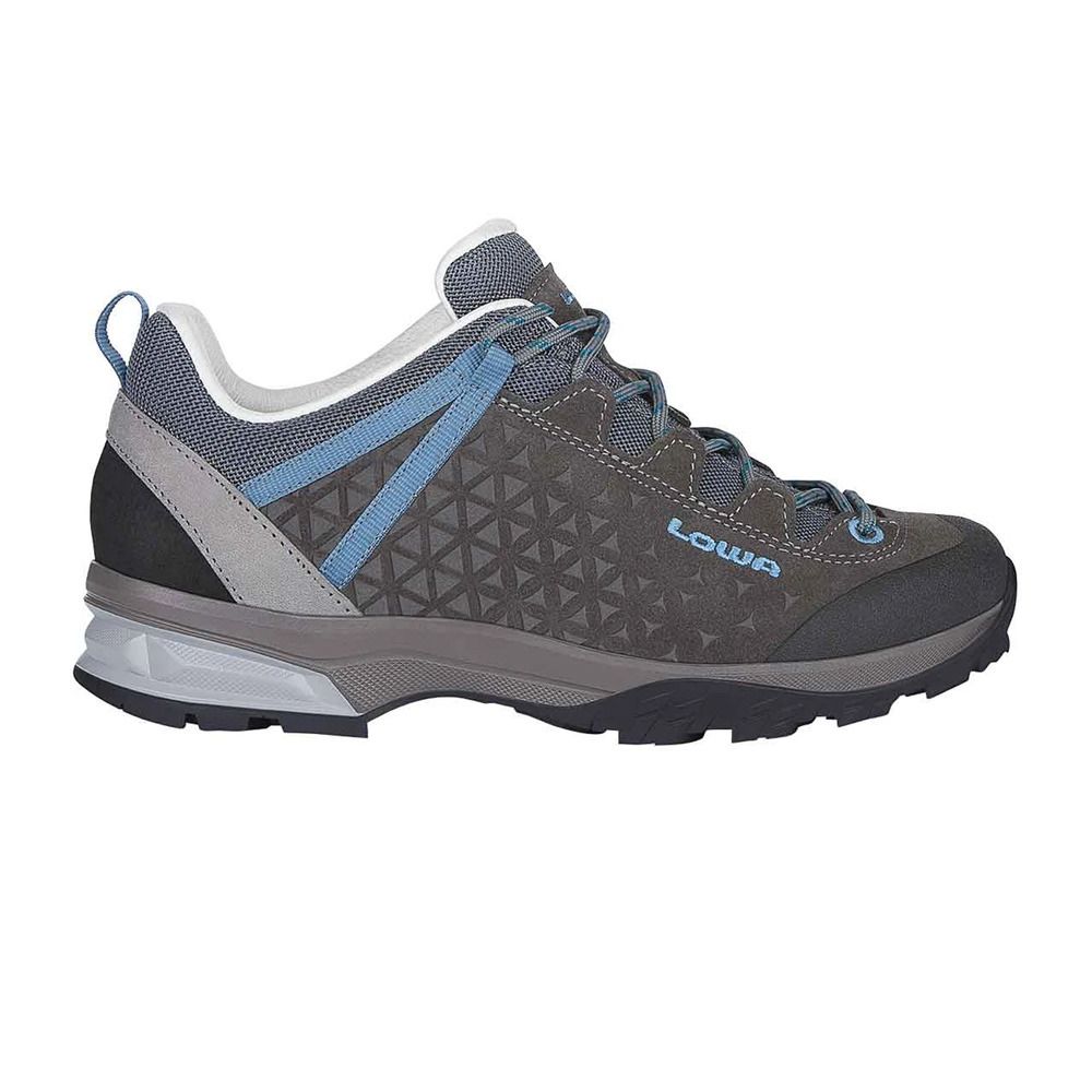 Lowa SASSA LL LO - Chaussures randonné Femme anthracite/denim