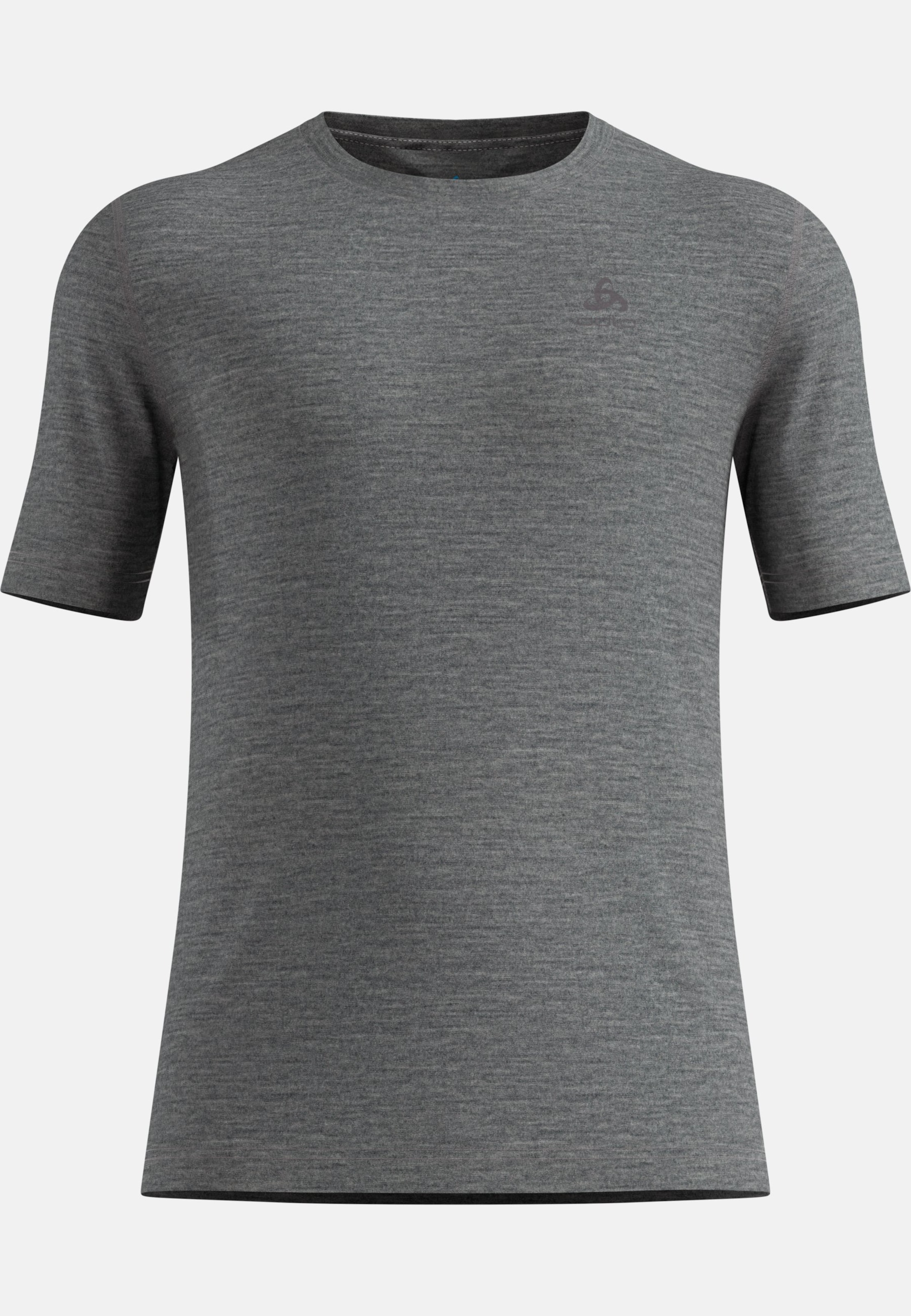 Natural Merino 200 Base Layer T-shirt in odlo steel grey melange