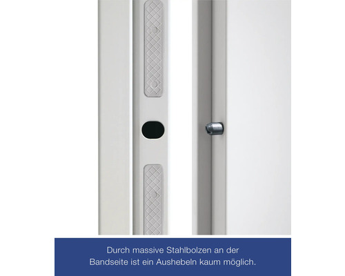 Hörmann veiligheidsdeur KSI 40 RC2 875x2000 mm Links