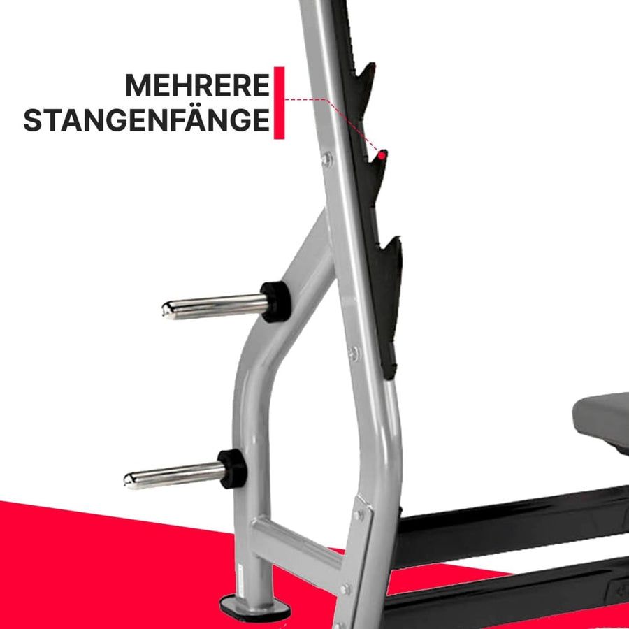 Sport-Knight® Profi Flachdrückbank Blau