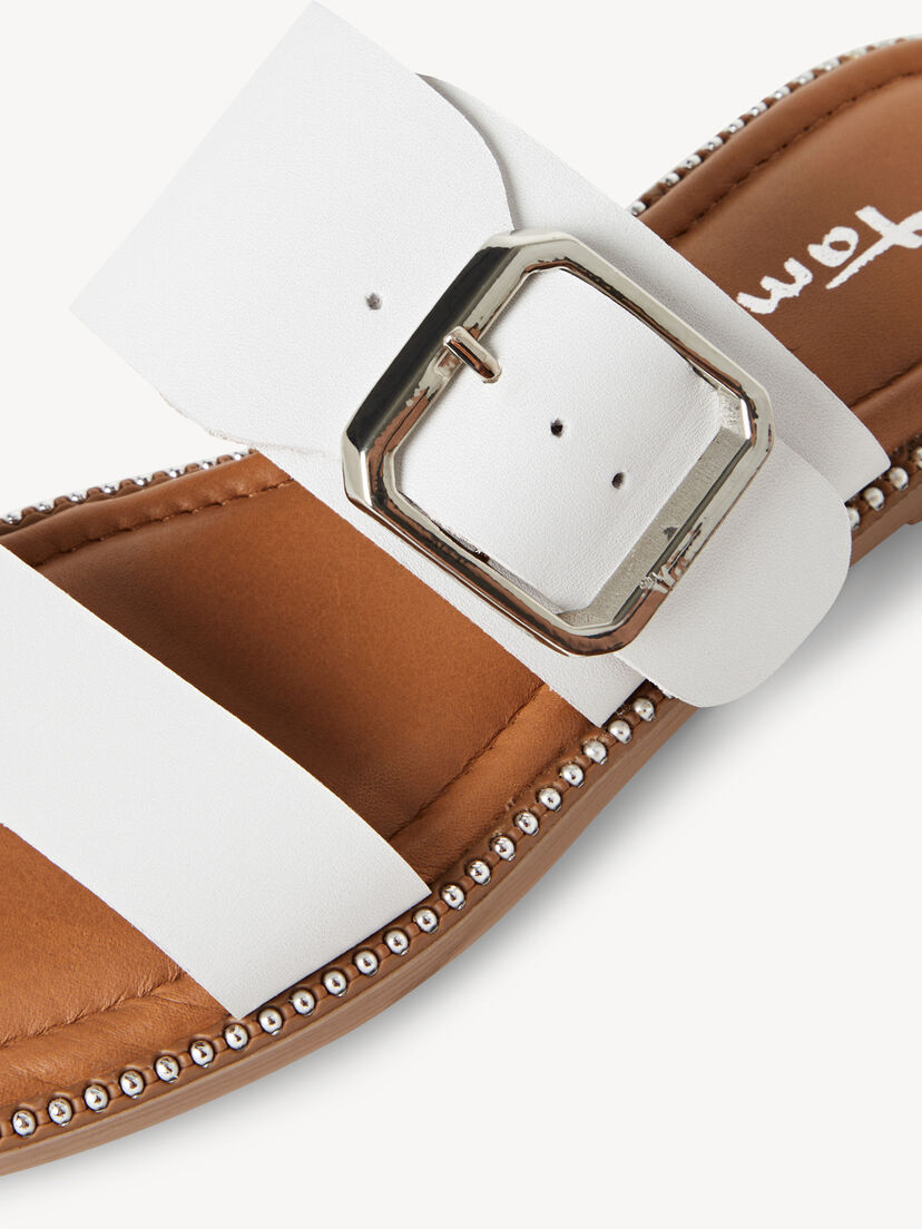 Leren Slipper - wit