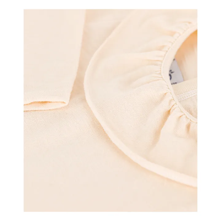 Petit Bateau Blouse Manches Longues Jersey | Ecru