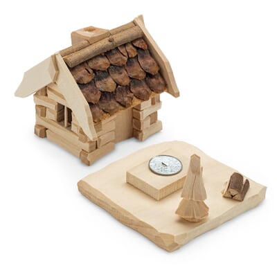 Räucherhütte traditionell