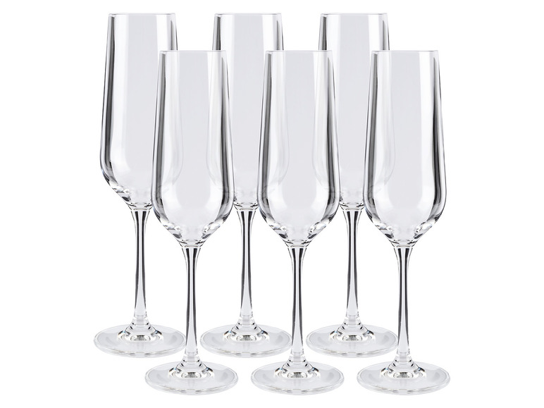 Rode wijn-/witte wijn-/champagne-/waterglas