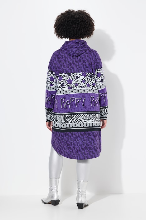Hoodie, Sweater, Musterstreifen, Kapuze, Langarm