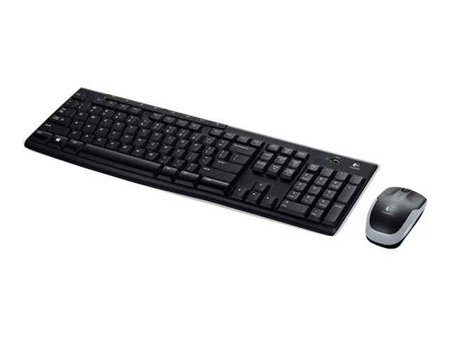 Logitech Wireless Combo MK270. Trådløs Tastatur og Mus - Nordisk Layout
