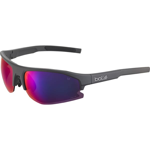 Lunette vélo BOLLE BOLT 2.0 T ITANIUM MATTE VOLT+ ULTRAVIOLET POLARIZED