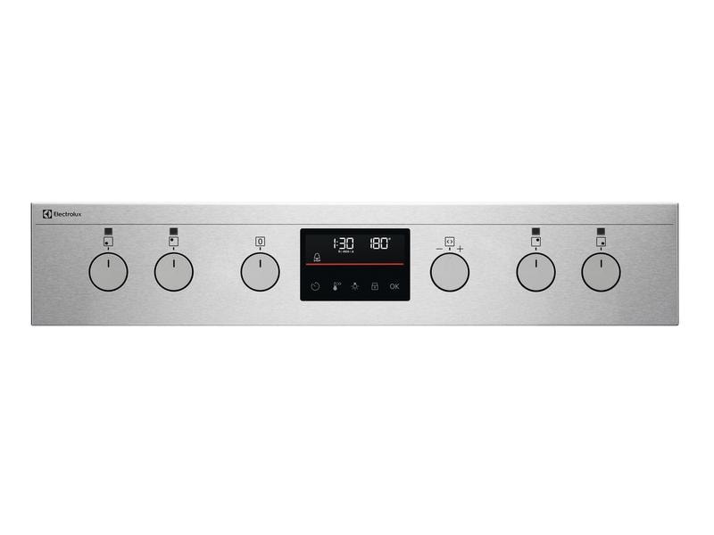 Electrolux Einbauherd EH6L40CN EU 60, Chrom Herd für den Einbau