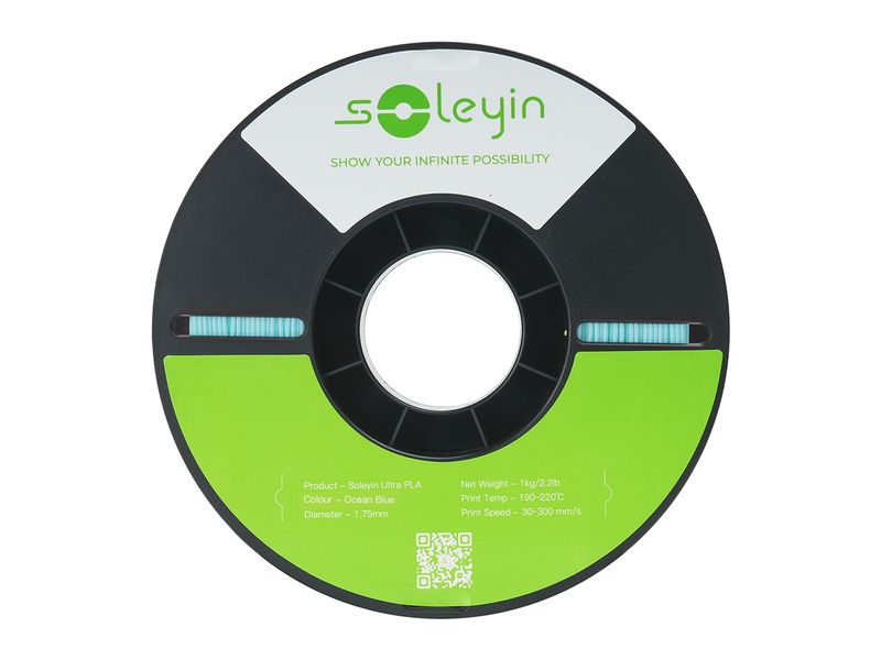 Creality Filament Soleyin Ultra-PLA Blau 1.75 mm 1.29 kg 1.75 mm PLA Filament