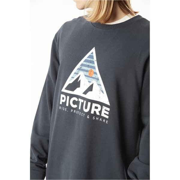 Sweatshirt PICTURE AUTHENTIC CREW M DARK BLUE