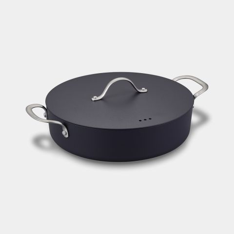 Zenn hapjespan, 28 cm, anti-aanbak 237324 - Dark Blue