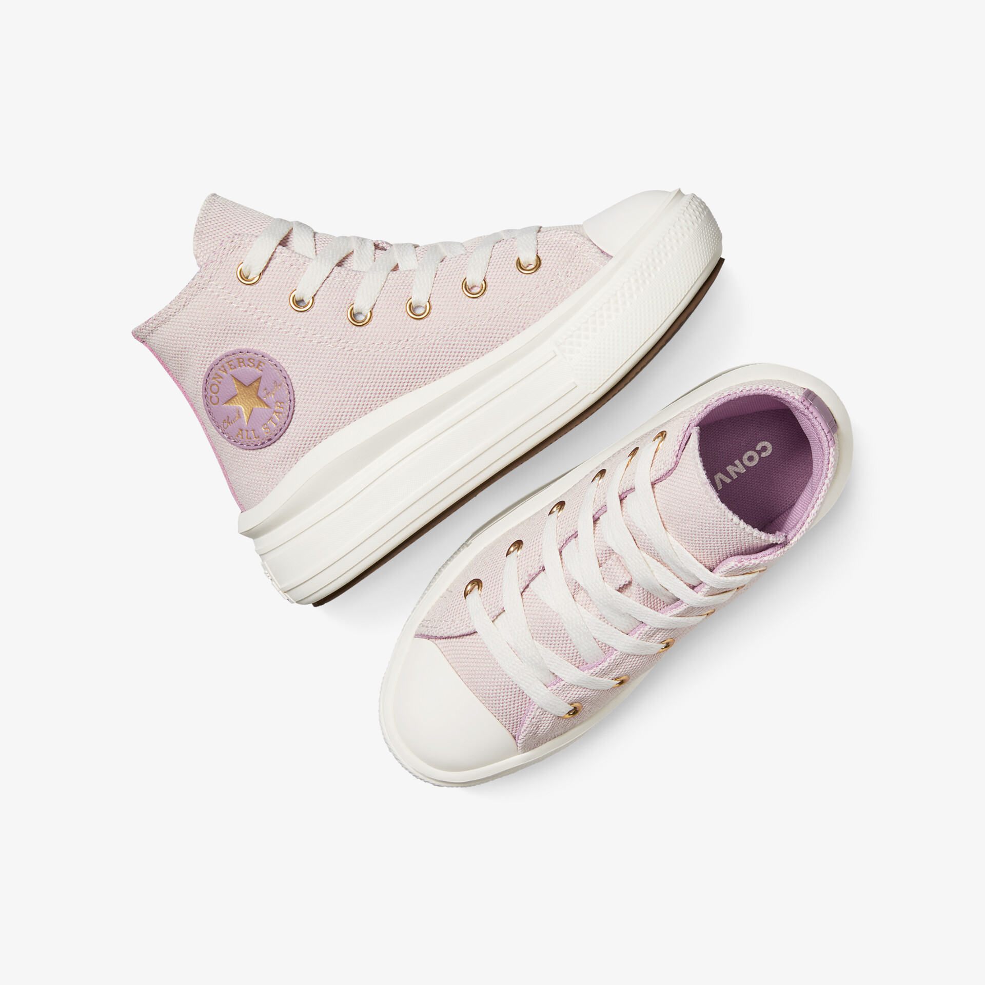 CONVERSE Chuck Taylor All Star Move Kinder Sneaker High rosa