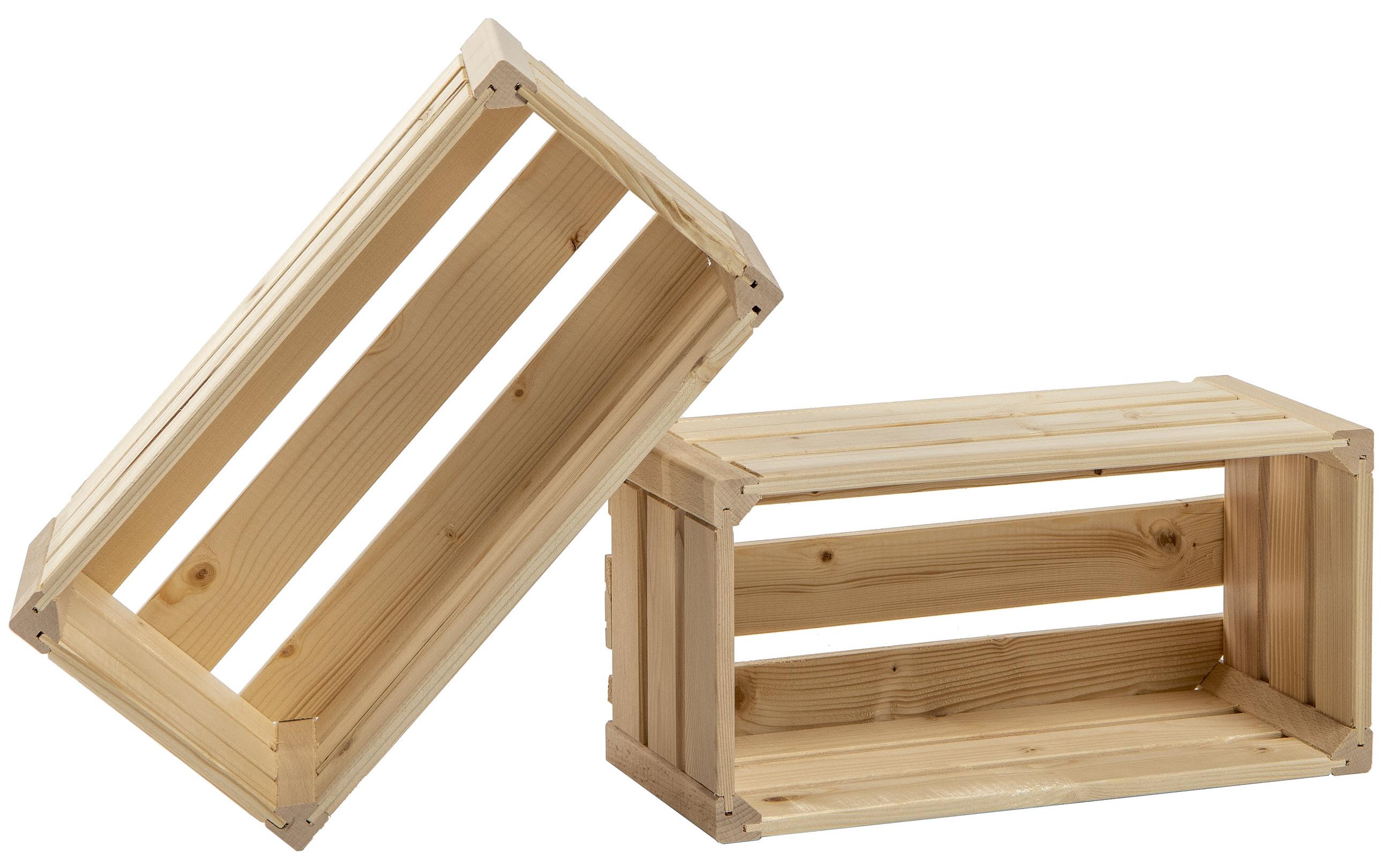 Holzharasse B 17.5 x 35 cm schweizer HolzHarasse aus schweizer Holz