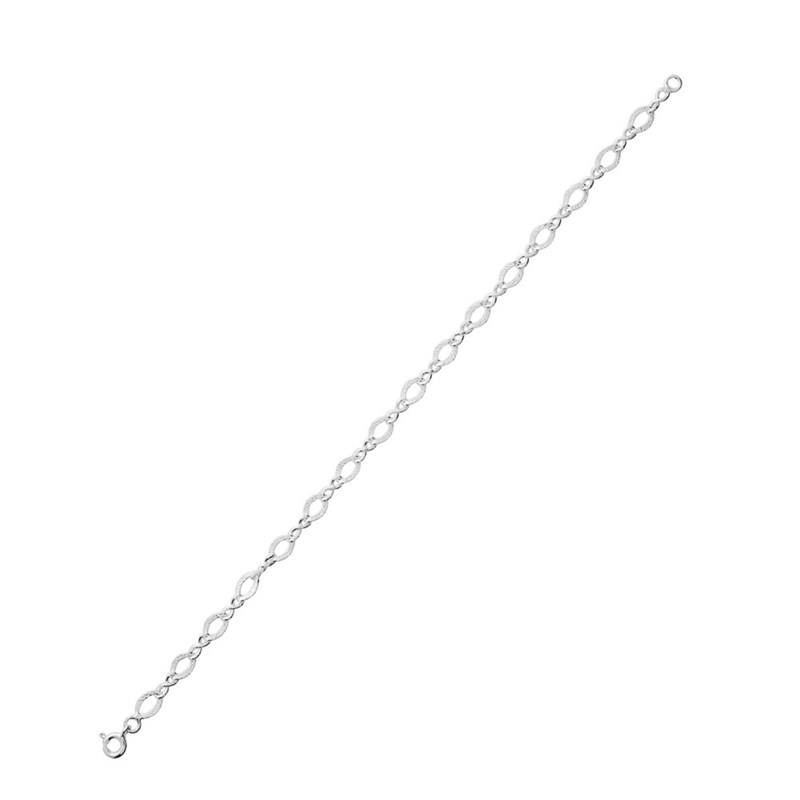 Bracelet Femme - Argent 925 - Longueur : 18 cm