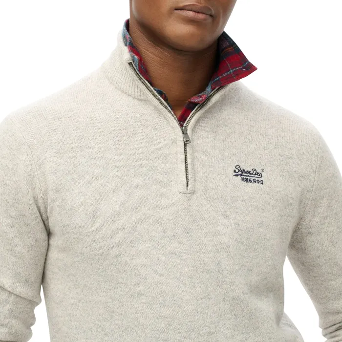 Superdry Essential Knit Henley Trui Heren