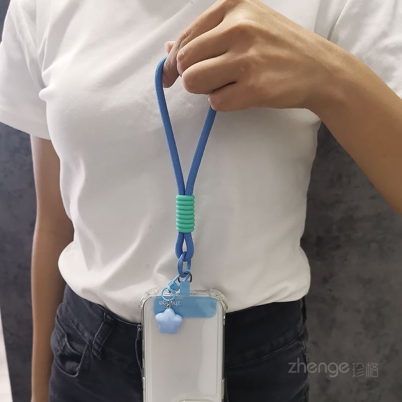 Harnai - Telefoonbandje met koordkussentje / Sterbedel / Set