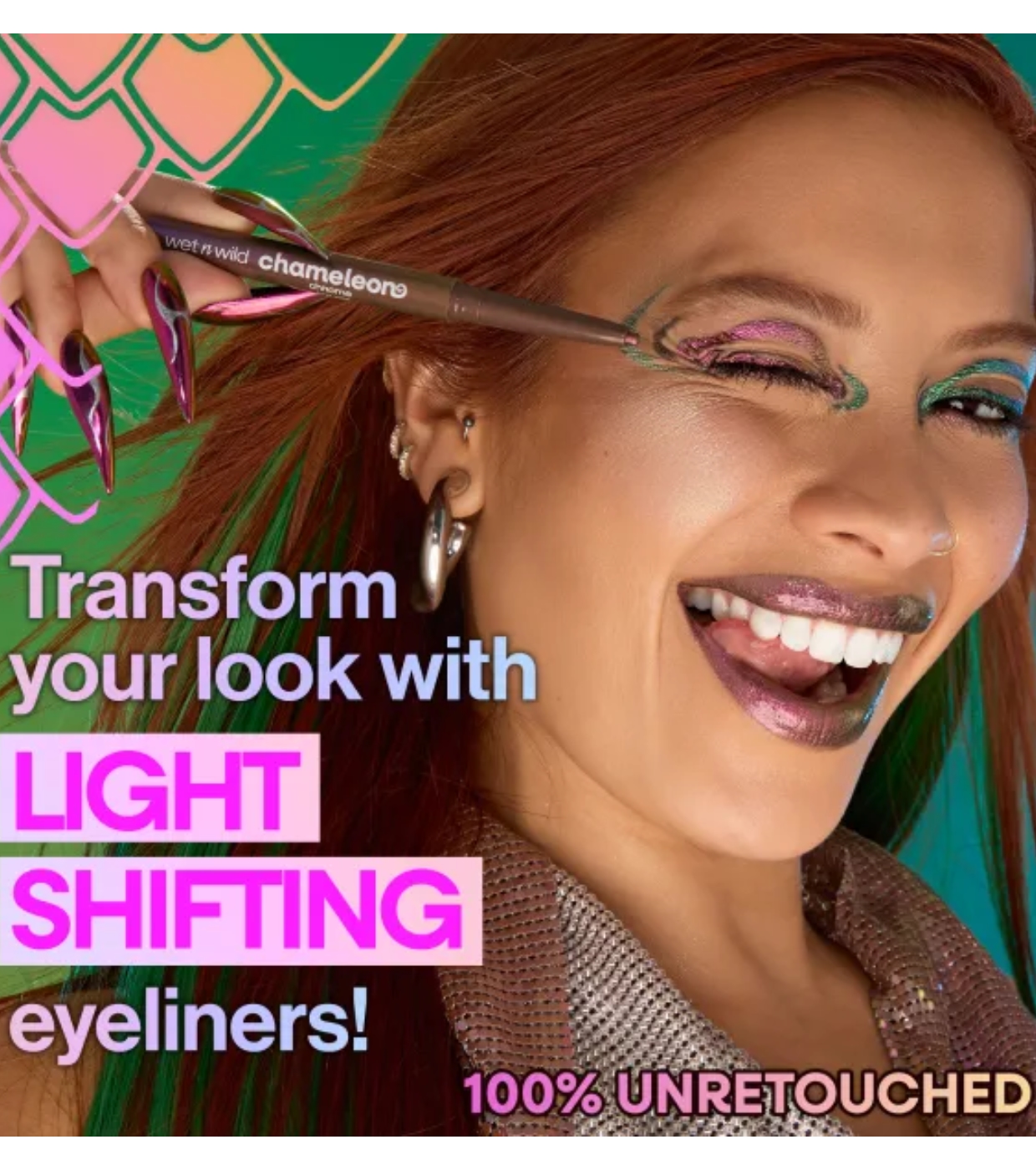 Wet n Wild - Delineador Chameleon Chrome - Electric Prism