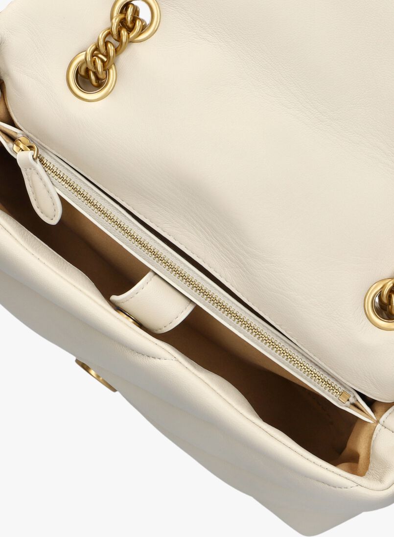 PINKO witte pinko schoudertas love classic puff
