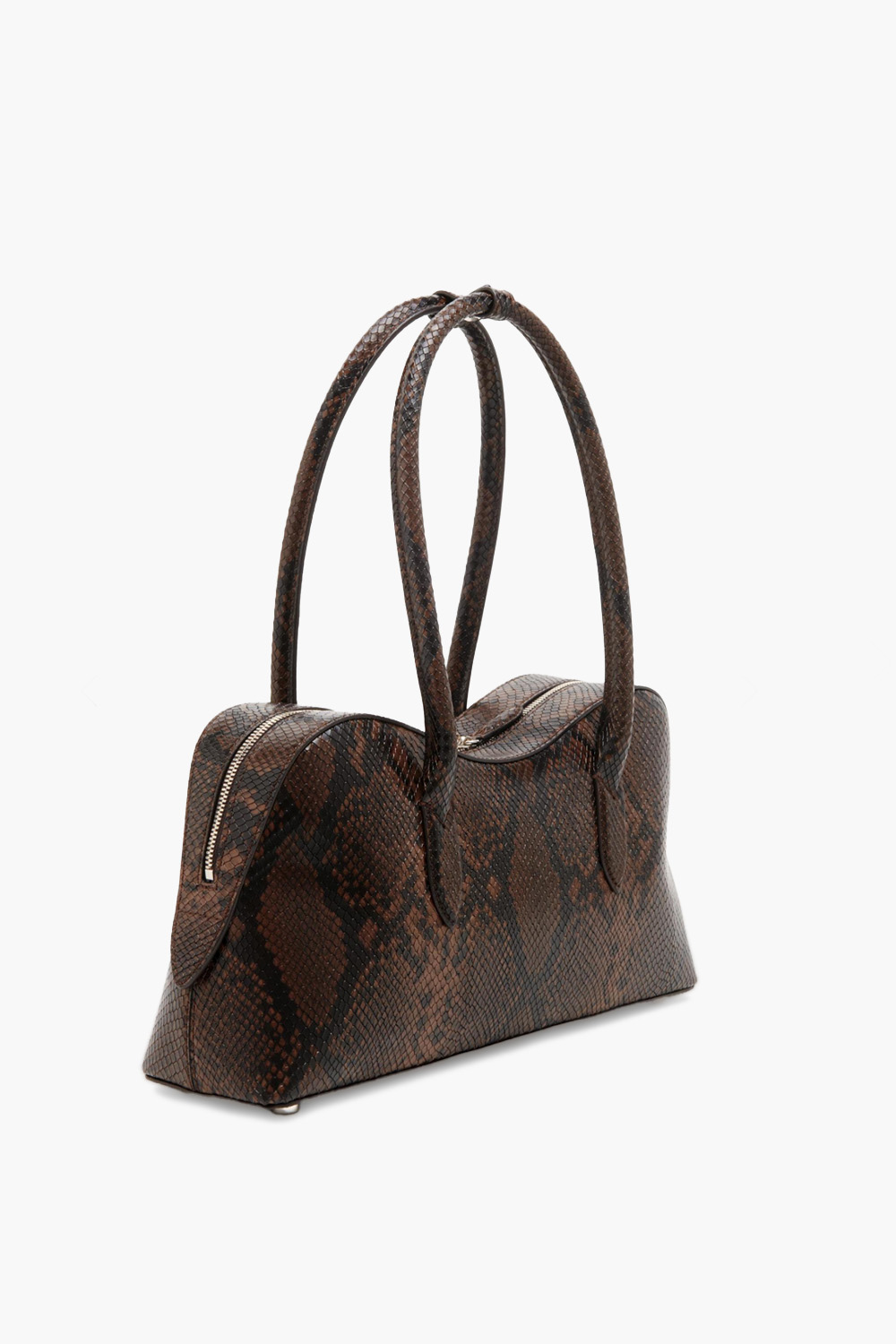 Ryder medium vegan leather snake shoulder bag