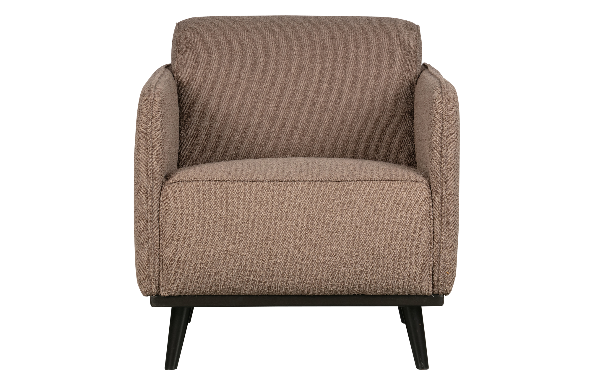 BePureHome fauteuil Statement met arm bouclé Fauteuil Statement met arm Bouclé - Nougat