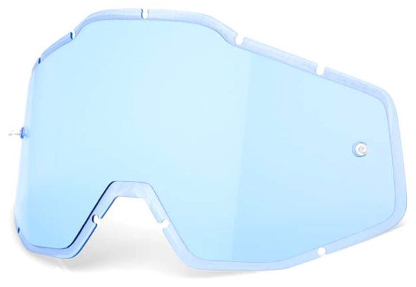 100% Ecran Anti-Buée Racecraft/Accuri/Strata - Bleu