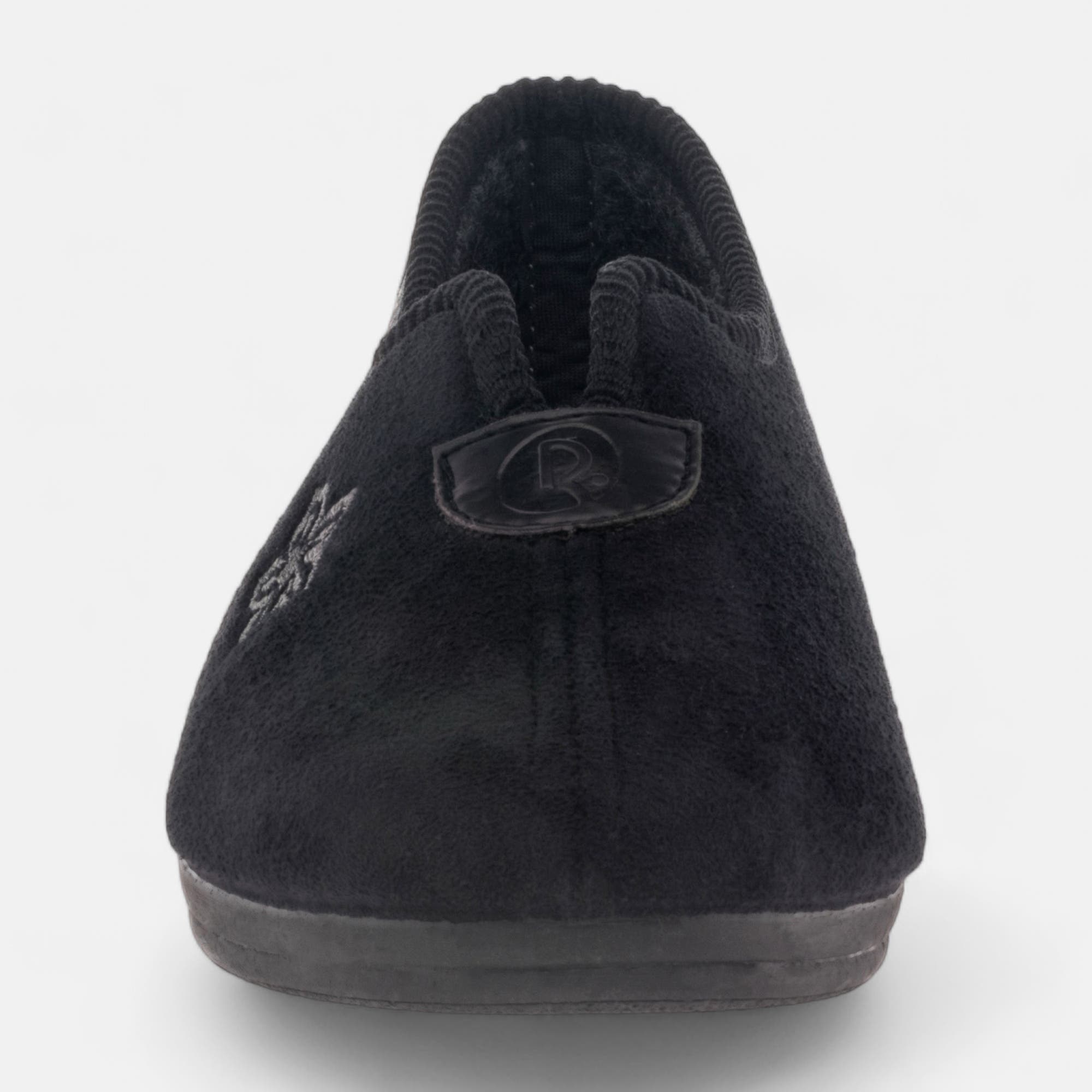 Pantoufles pieds sensibles Femme noir