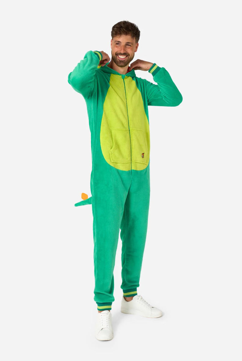 Dinosaurus Onesie Heren