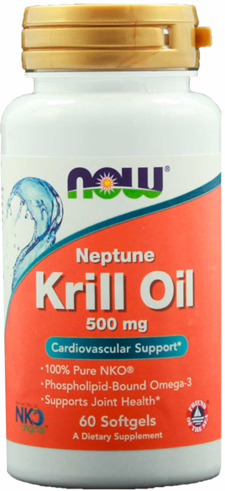 NOW Foods Aceite de Krill 500 mg 60 cápsulas blandas