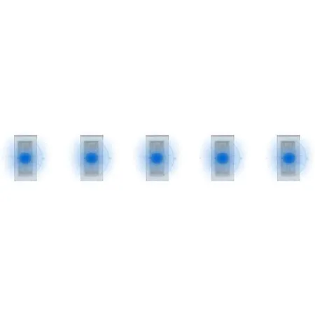 FALLER - 5 SMD-LEDs, blau