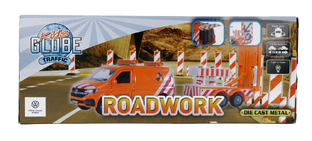 Van Manen Kids Globe VW Transporter Met Pijlwagen 1ST