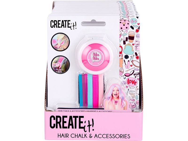 Sombo Haarschmuck Create it assortiert Haarkreide