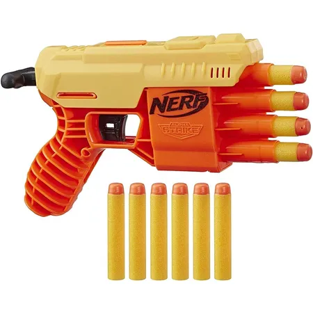 Nerf Fang QS-4 Alpha Strike Spielzeug-Blaster inklusive 10 Nerf Elite Darts