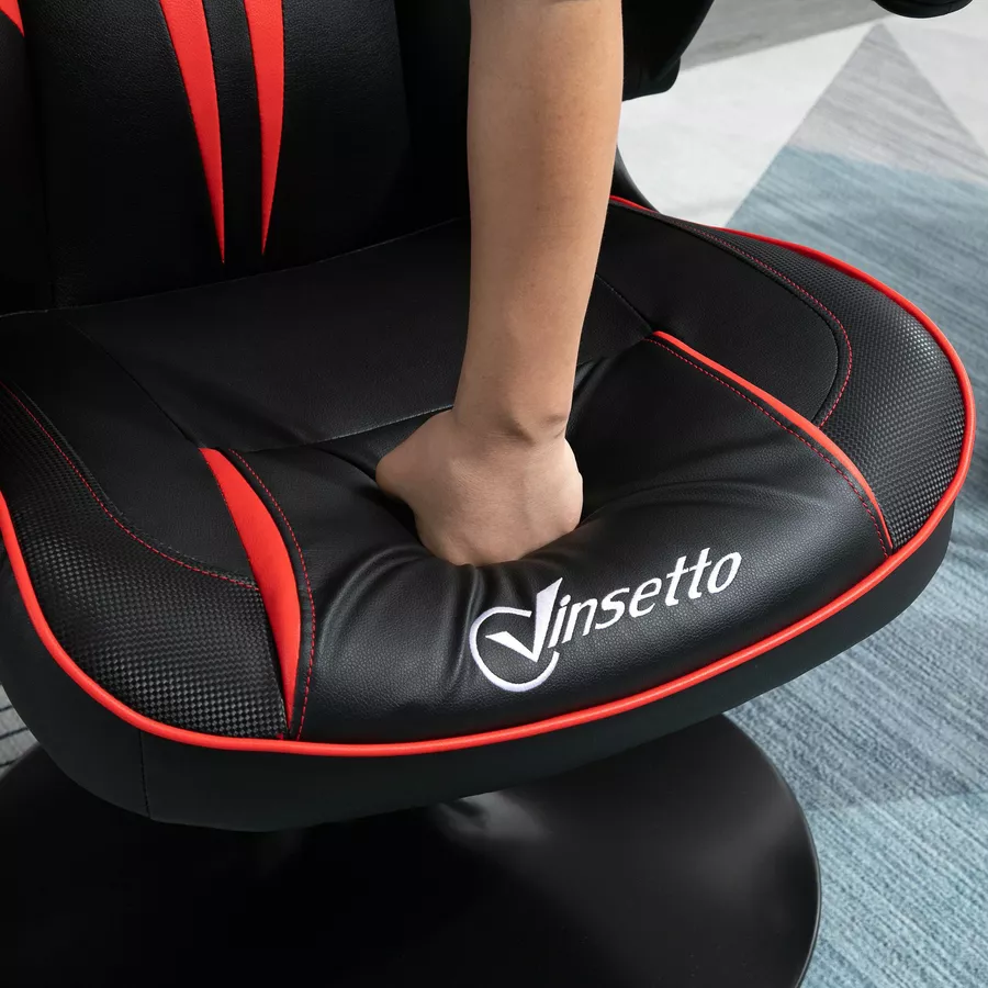Vinsetto Gaming Stuhl ergonomisch schwarzrot