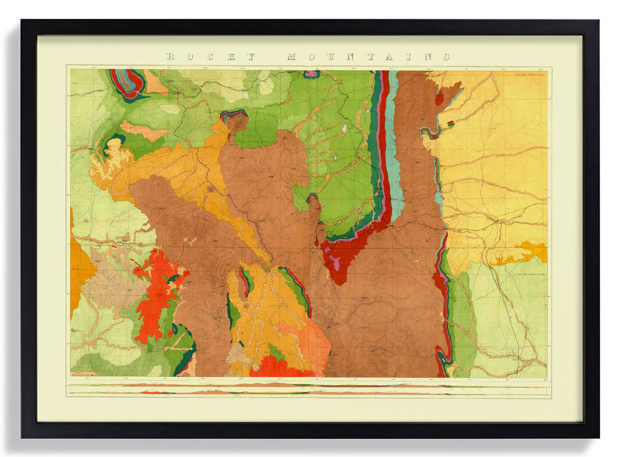Rocky Mountains Geologisch