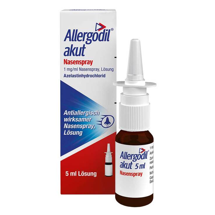 Allergodil akut Nasenspray mit Azelastin, 5 ml