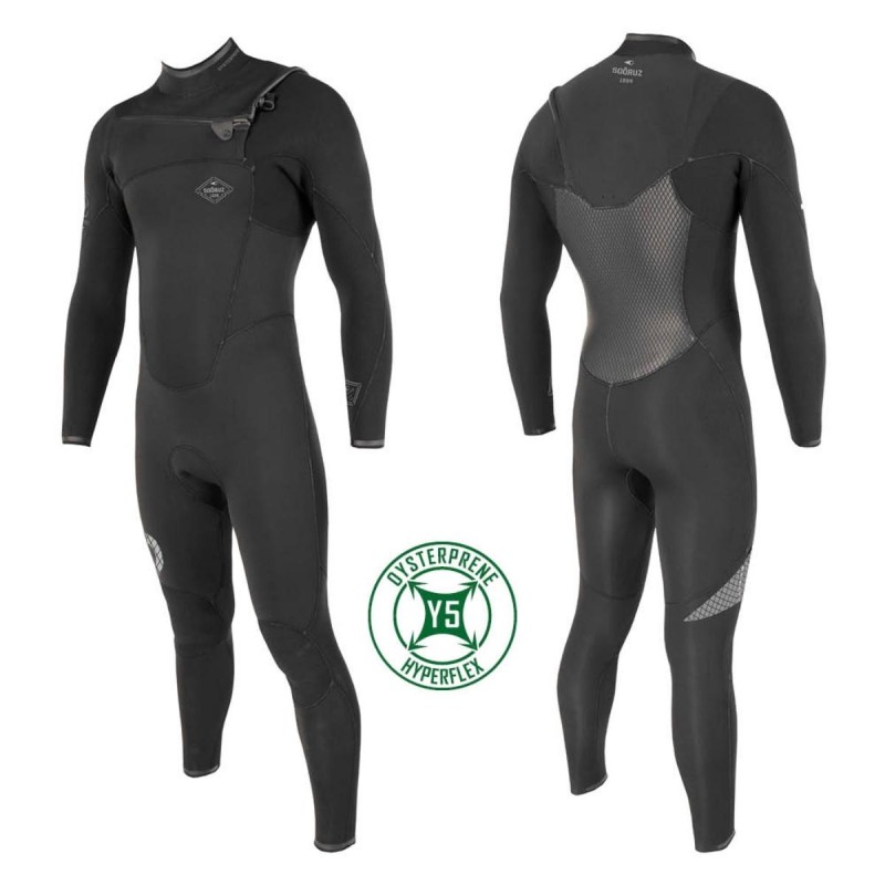 Combinaison Homme Sooruz Fighter Oysterprene 4/3 Chest Zip - The Corner Shop