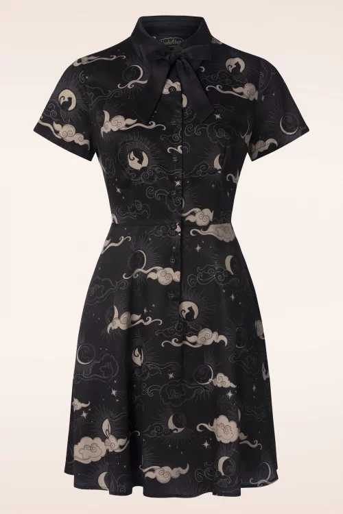 Vixen Moon Phases kattenjurk in zwart